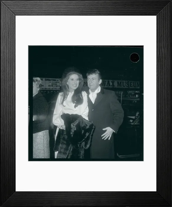 Framed Print : Bobby Darin and Bobbie Gentry Arriving Framed Print : Bobby Darin and Bobbie Gentry Arriving