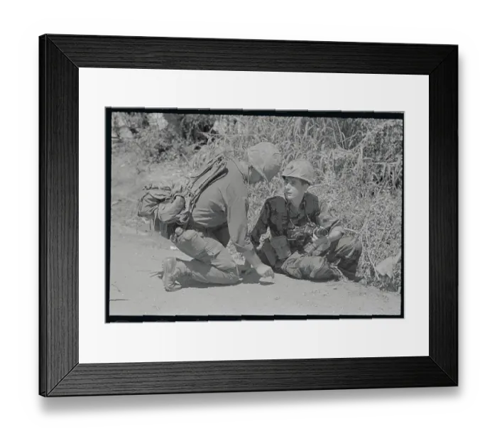 Framed Print : Staff Photographer Frank B. Johnston