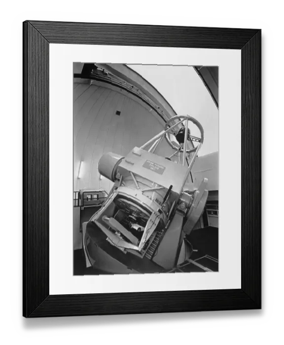 Framed Print : Telescope Points Skyward