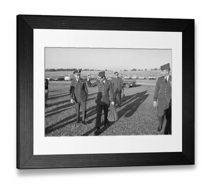 Framed Print : Howard Levy Anti-Vietnam Officer
