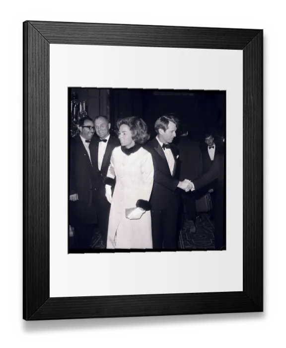 Framed Print : Robert Kennedy and Wife at Fundraiser Framed Print : Robert Kennedy and Wife at Fundraiser
