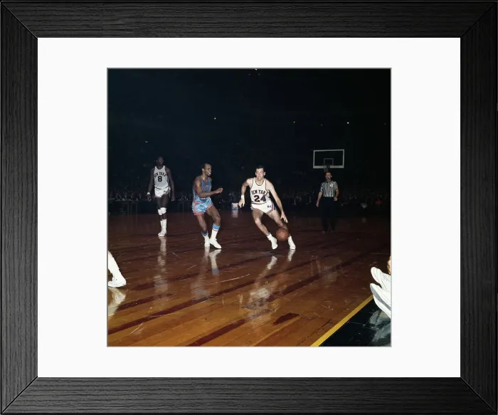 Framed Print : New York Knicks Vs St Louis Hawks Framed Print : New York Knicks Vs St Louis Hawks