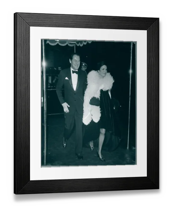 Framed Print : Rex Harrison and Wife at Movie Premiere Framed Print : Rex Harrison and Wife at Movie Premiere