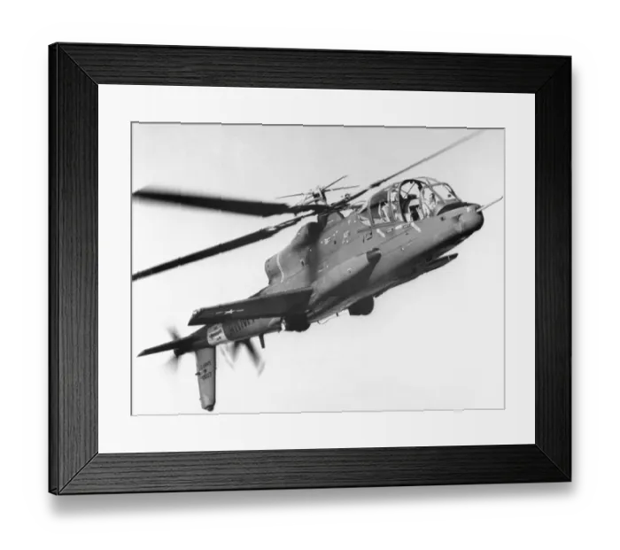 Framed Print : Demonstration of Army's Advanced Combat Helicopter
