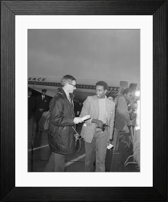 Framed Print : Carmichael Being Question by Newsman Framed Print : Carmichael Being Question by Newsman