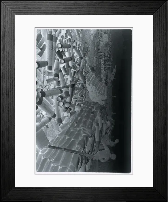 Framed Print : Empty Shell Cases laying on Ground Framed Print : Empty Shell Cases laying on Ground
