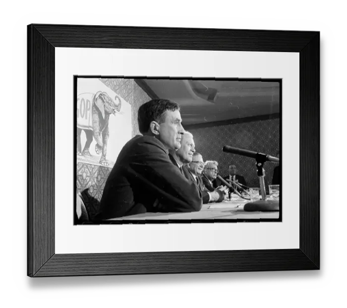 Framed Print : Republican Leaders at Press Conference Framed Print : Republican Leaders at Press Conference