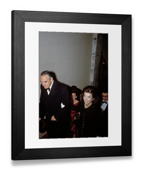Framed Print : Jacqueline Kennedy And Averell Harriman Framed Print : Jacqueline Kennedy And Averell Harriman
