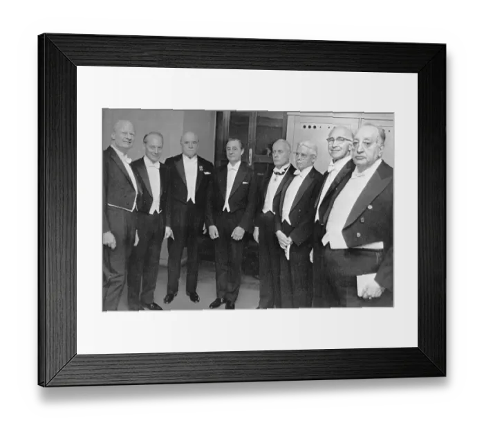 Framed Print : Nobel Prize Winners of 1967 Framed Print : Nobel Prize Winners of 1967