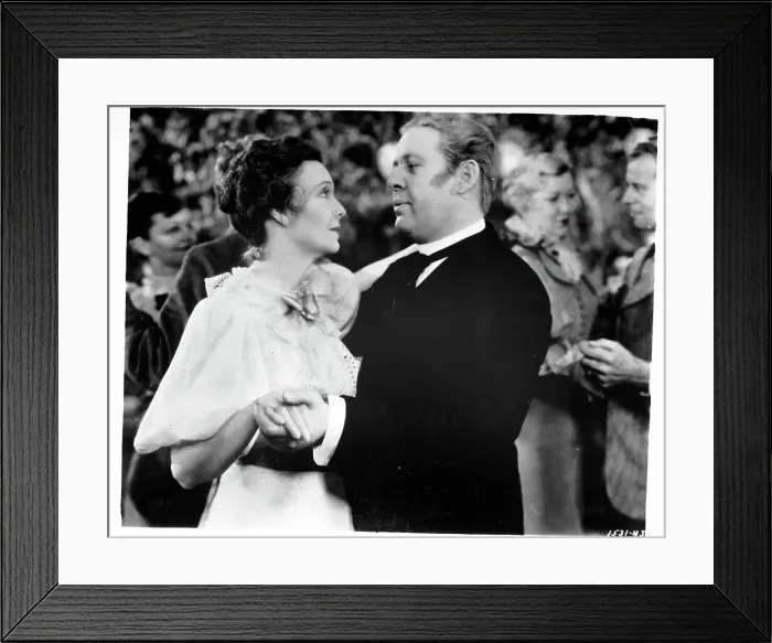 Framed Print : Charles Laughton and Zasu Pitts Dancing Framed Print : Charles Laughton and Zasu Pitts Dancing