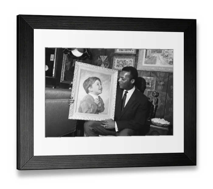 Framed Print : Curt Flood The Painter Framed Print : Curt Flood The Painter