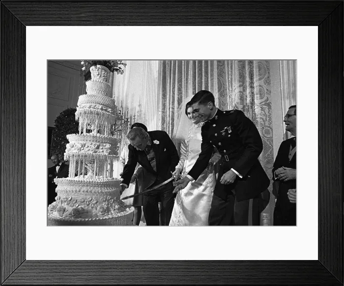 Framed Print : Cake Cutting at the Johnson Wedding Framed Print : Cake Cutting at the Johnson Wedding