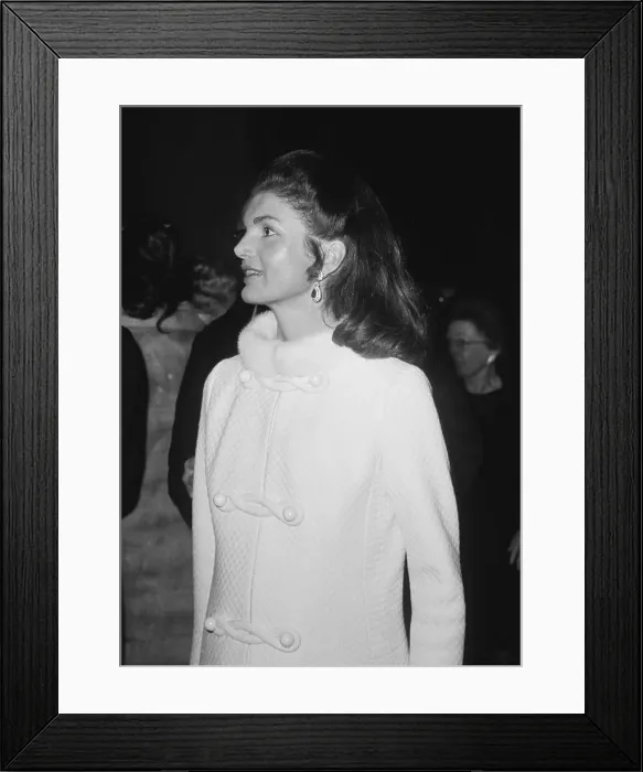 Framed Print : Jacqueline Kennedy At Ny Philharmonic Framed Print : Jacqueline Kennedy At Ny Philharmonic