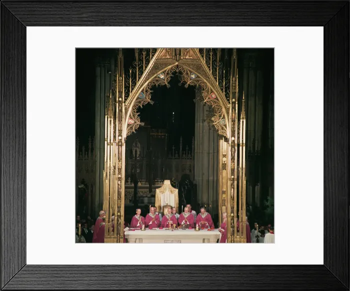 Framed Print : Requiem Mass At St Patrick's Cathedral Framed Print : Requiem Mass At St Patrick's Cathedral
