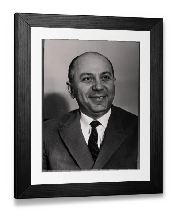 Framed Print : Nicholas Makarezos, Greek Official Framed Print : Nicholas Makarezos, Greek Official