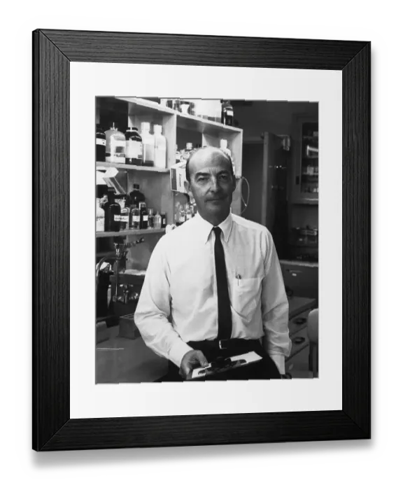 Framed Print : Professor Arthur Kornberg Framed Print : Professor Arthur Kornberg