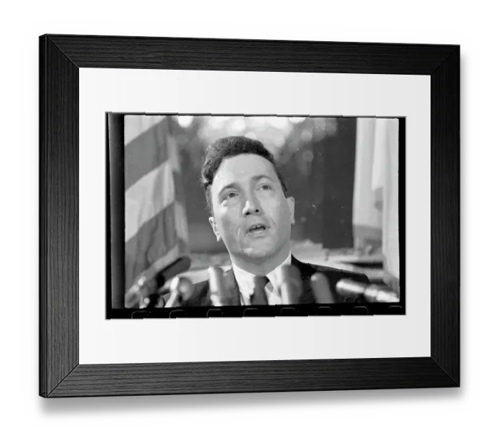 Framed Print : Republican Representative Richard Schwiker Framed Print : Republican Representative Richard Schwiker