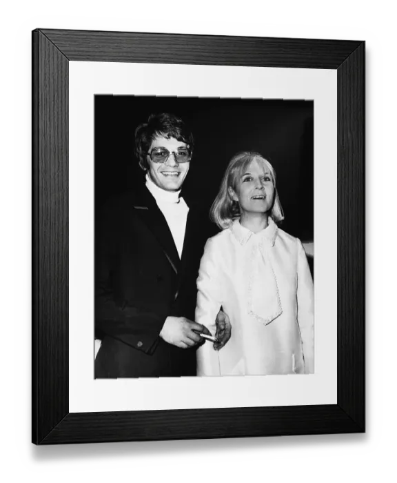 Framed Print : Jordan Christopher and Sybil Burton Framed Print : Jordan Christopher and Sybil Burton