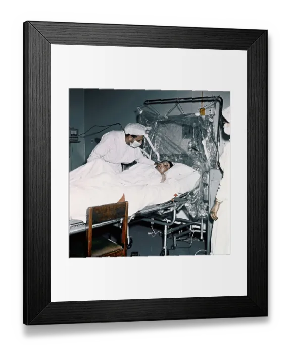Framed Print : Patient Louis Washkansky Before Heart Transplant Surgery Framed Print : Patient Louis Washkansky Before Heart Transplant Surgery
