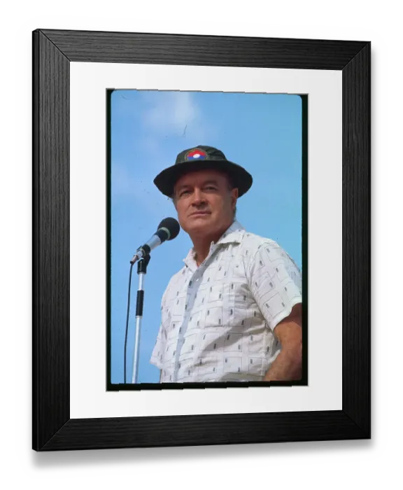 Framed Print : Comedian Bob Hope in Vietnam Framed Print : Comedian Bob Hope in Vietnam