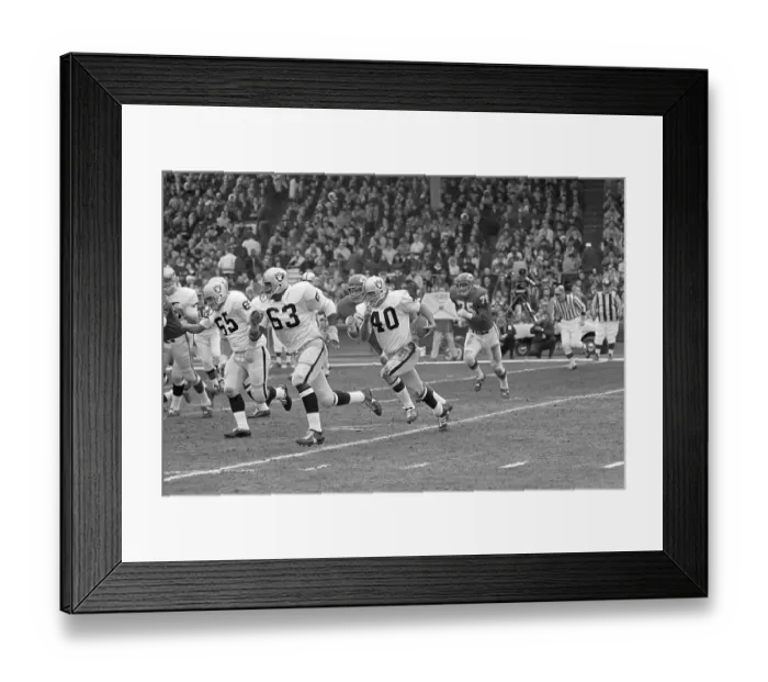 Framed Print : Oakland Raiders and Kansas City Chiefs Football Game Framed Print : Oakland Raiders and Kansas City Chiefs Football Game