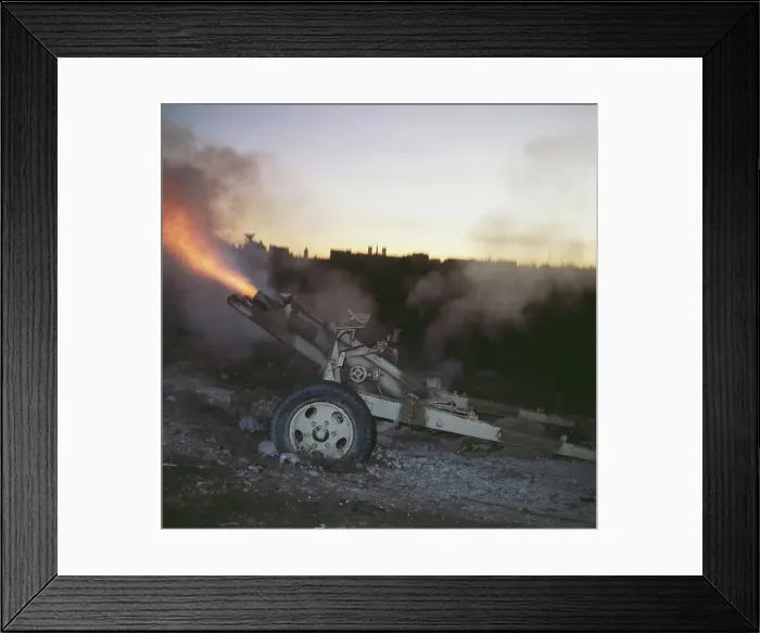 Framed Print : Canon Firing During Ramadam Framed Print : Canon Firing During Ramadam