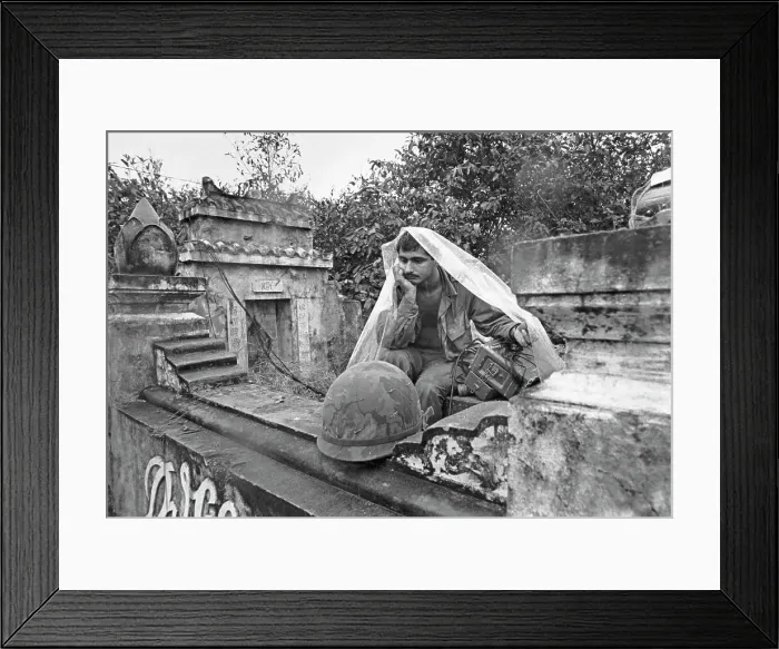 Framed Print : Vietnam War Scenes Framed Print : Vietnam War Scenes