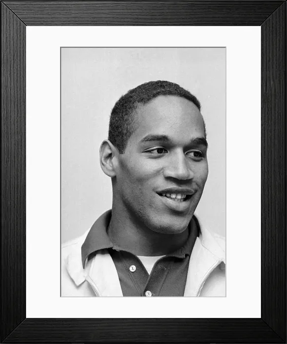 Framed Print : O.J. Simpson Framed Print : O.J. Simpson