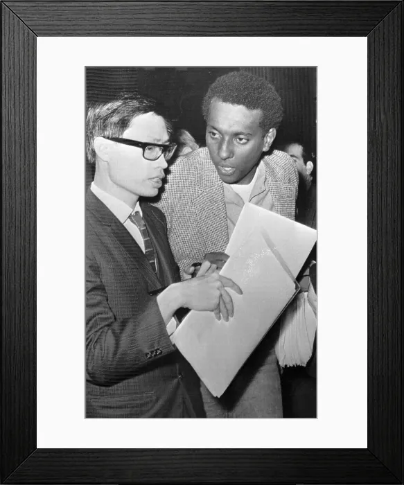Framed Print : Stokely Carmichael at War Tribunal Framed Print : Stokely Carmichael at War Tribunal