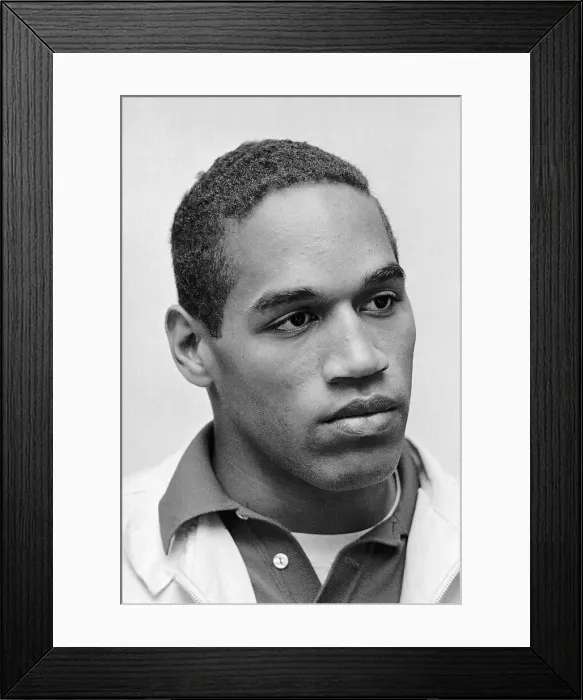 Framed Print : O.J. Simpson Framed Print : O.J. Simpson