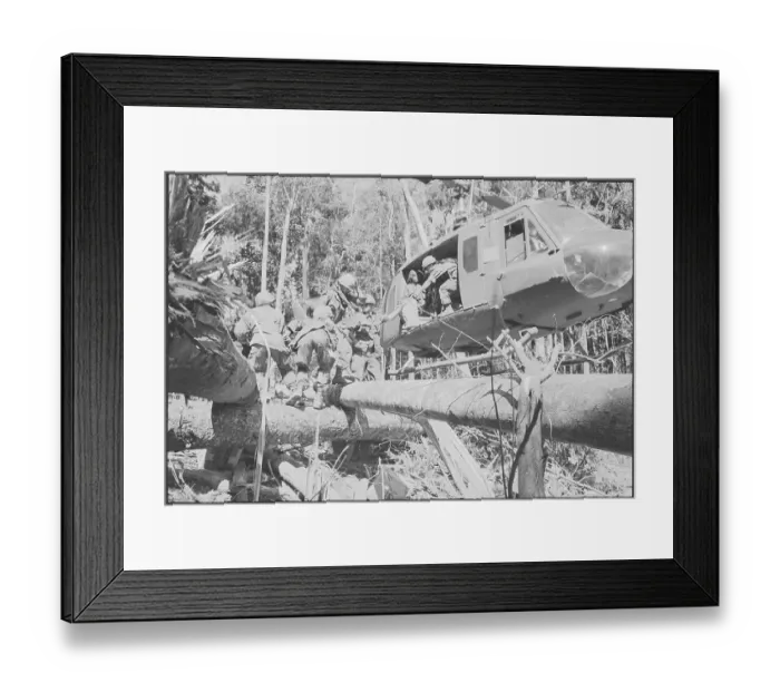 Framed Print : Helicopter Picking Up Wounded American Soldiers in South Vietnam Framed Print : Helicopter Picking Up Wounded American Soldiers in South Vietnam