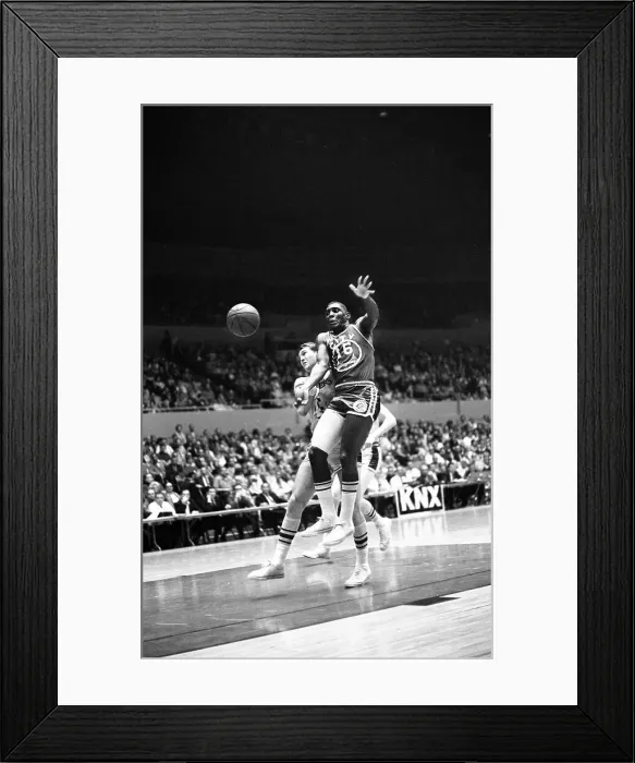 Framed Print : Al Attles of the San Francisco Warriors Framed Print : Al Attles of the San Francisco Warriors