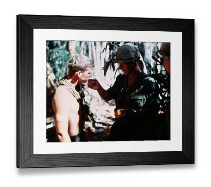 Framed Print : Chaplain Administering Holy Communion to a Soldier Framed Print : Chaplain Administering Holy Communion to a Soldier
