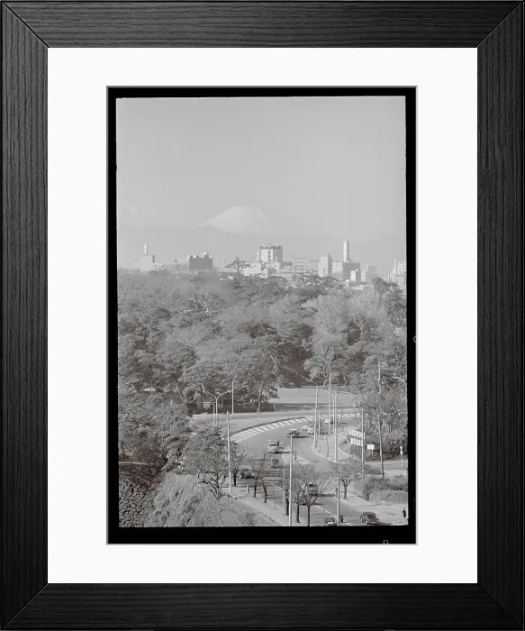 Framed Print : View of Mount Fuji Framed Print : View of Mount Fuji