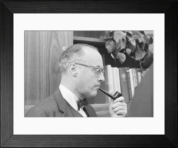 Framed Print : Robert W. Komer Smoking Pipe Framed Print : Robert W. Komer Smoking Pipe