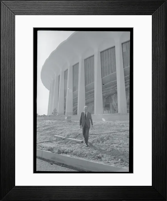Framed Print : Jack Kent Cooke Strolling