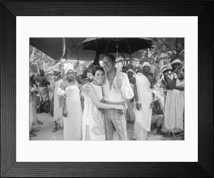 Framed Print : Rachel Roberts Hugging Rex Harrison Framed Print : Rachel Roberts Hugging Rex Harrison
