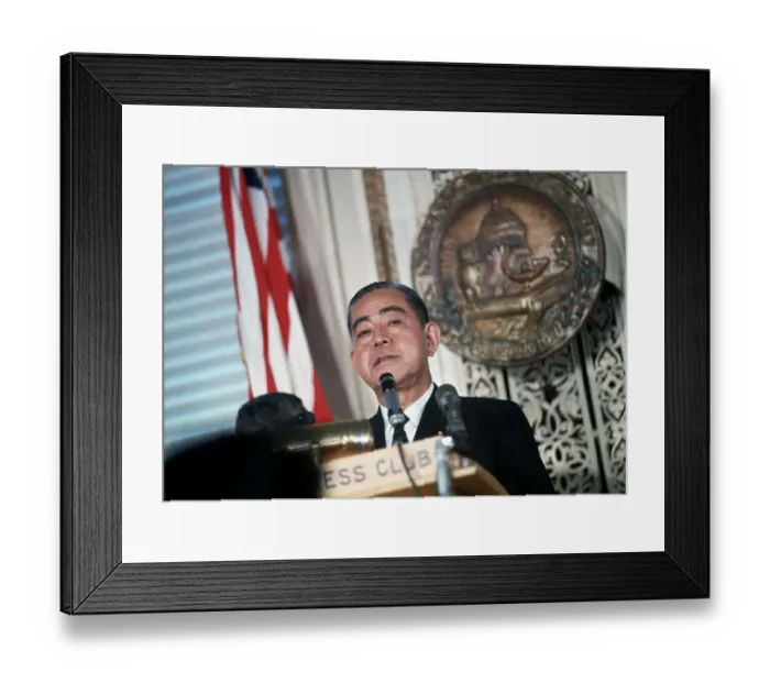 Framed Print : Eisaku Sato Framed Print : Eisaku Sato