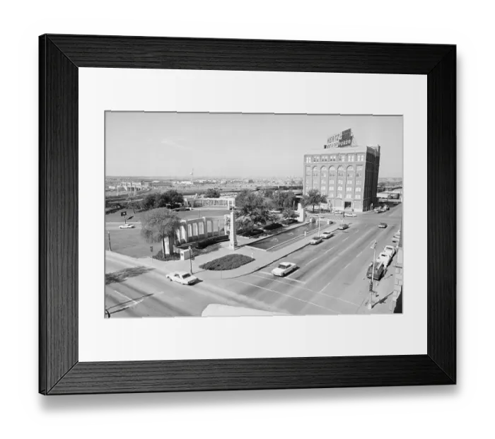 Framed Print : John F. Kennedy's Assassination Site Framed Print : John F. Kennedy's Assassination Site