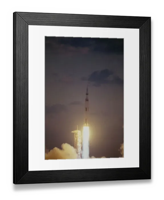 Framed Print : First Launch Of Saturn V Framed Print : First Launch Of Saturn V