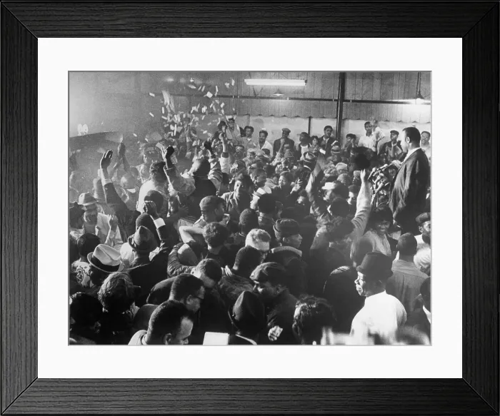 Framed Print : Celebration for Richard Hatcher Framed Print : Celebration for Richard Hatcher