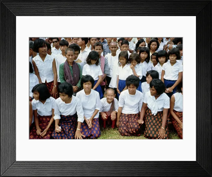 Framed Print : Preparations For Jacqueline Kennedy Visit Framed Print : Preparations For Jacqueline Kennedy Visit