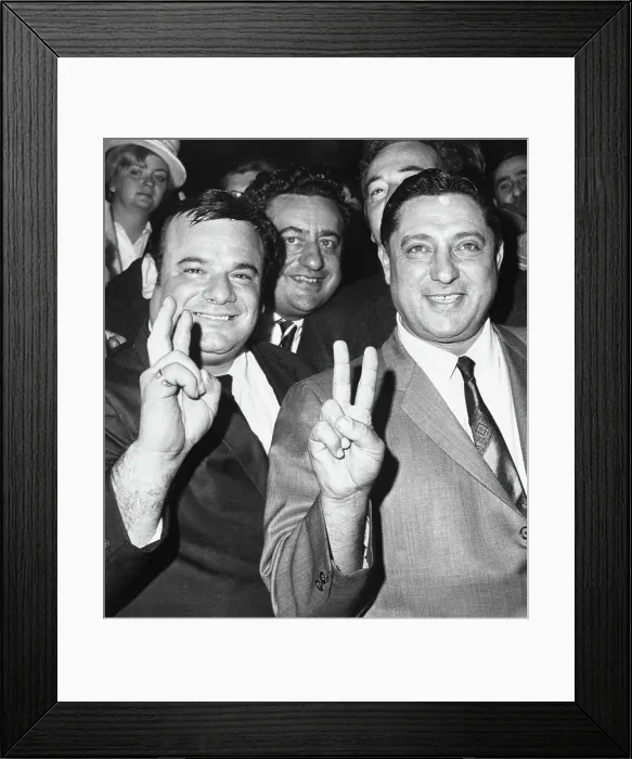 Framed Print : Anthony Imperiales And Anthony Giuliano Framed Print : Anthony Imperiales And Anthony Giuliano