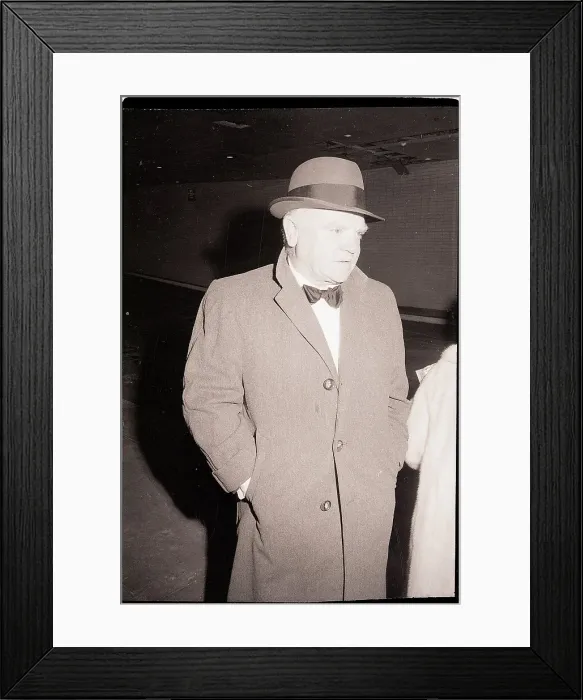 Framed Print : James Cagney in Suit Framed Print : James Cagney in Suit