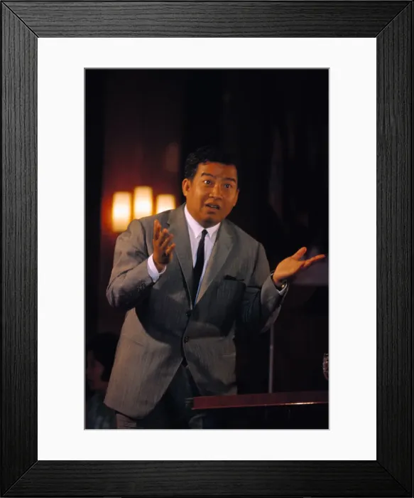 Framed Print : Portrait of Norodom Sihanouk Framed Print : Portrait of Norodom Sihanouk