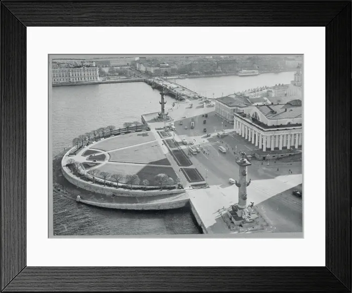 Framed Print : Aerial View of Basiliev Island Framed Print : Aerial View of Basiliev Island