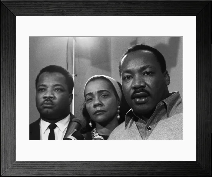 Framed Print : Martin Luther King, Coretta Scott King, and A.D. King Framed Print : Martin Luther King, Coretta Scott King, and A.D. King