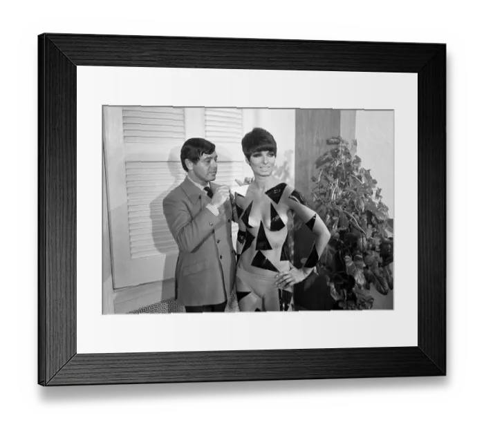 Framed Print : Rudi Gernreich and His Designs Framed Print : Rudi Gernreich and His Designs