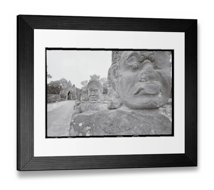 Framed Print : View of the Khmer Soldiers Framed Print : View of the Khmer Soldiers