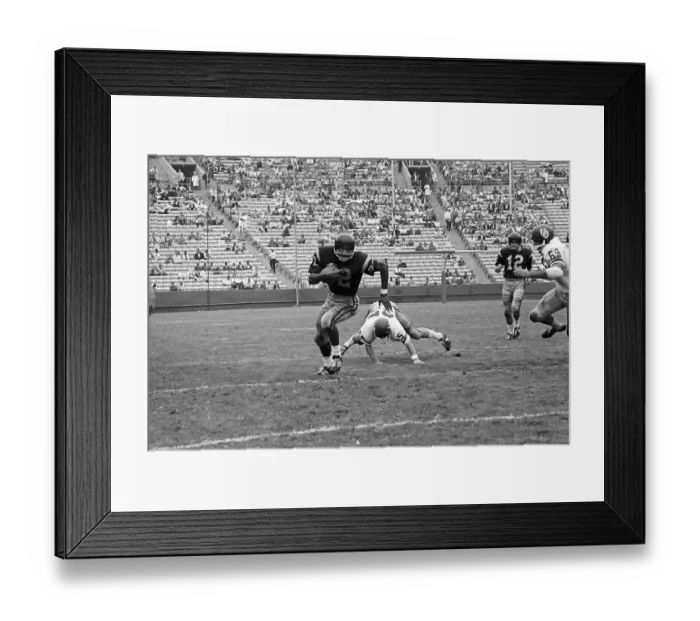 Framed Print : O.J. Simpson Escapes From Jack Gleason Framed Print : O.J. Simpson Escapes From Jack Gleason